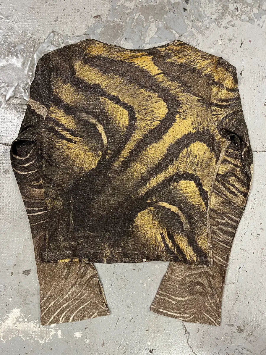 AW2002 Roberto Cavalli Savage Safari Cardigan - Image 2
