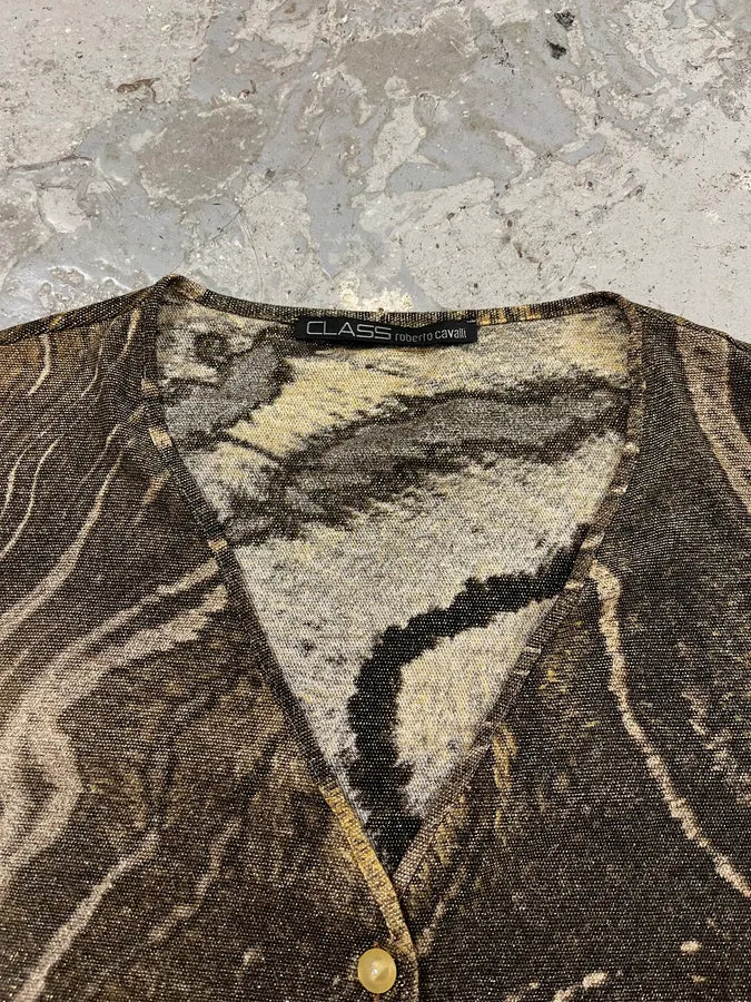 AW2002 Roberto Cavalli Savage Safari Cardigan - Image 5