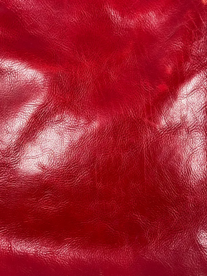 AW2002 Yves Saint Laurent Red Leather Shoulder Bag - Image 9