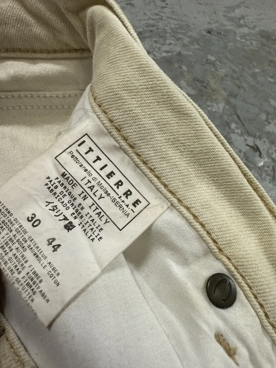 AW2003 Cavalli Astrology Beige Deus Pants - Image 10