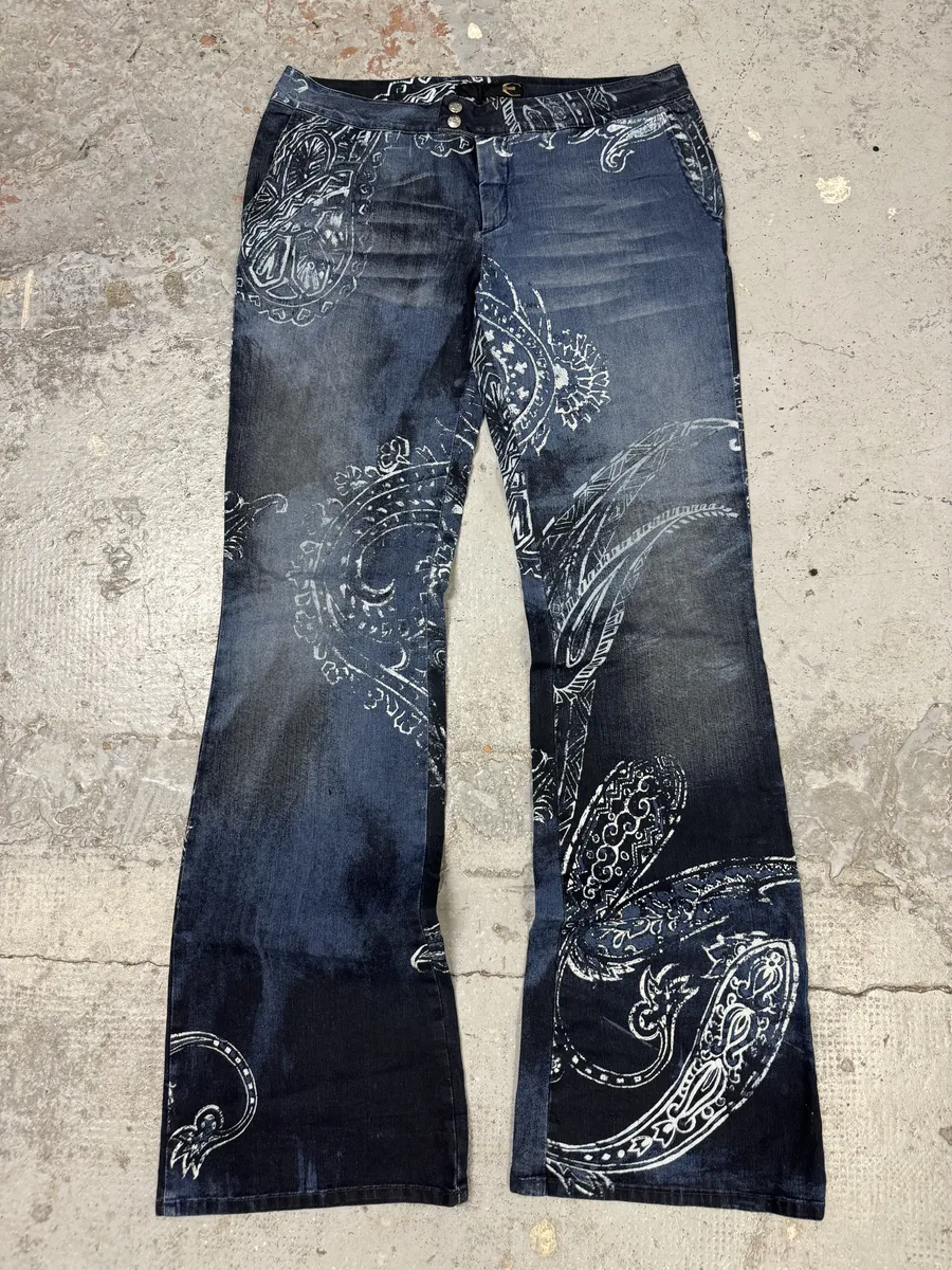 AW2003 Cavalli Blue Ocean Presley Pants