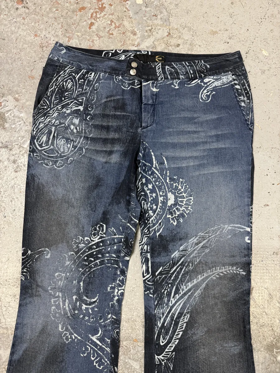 AW2003 Cavalli Blue Ocean Presley Pants - Image 10