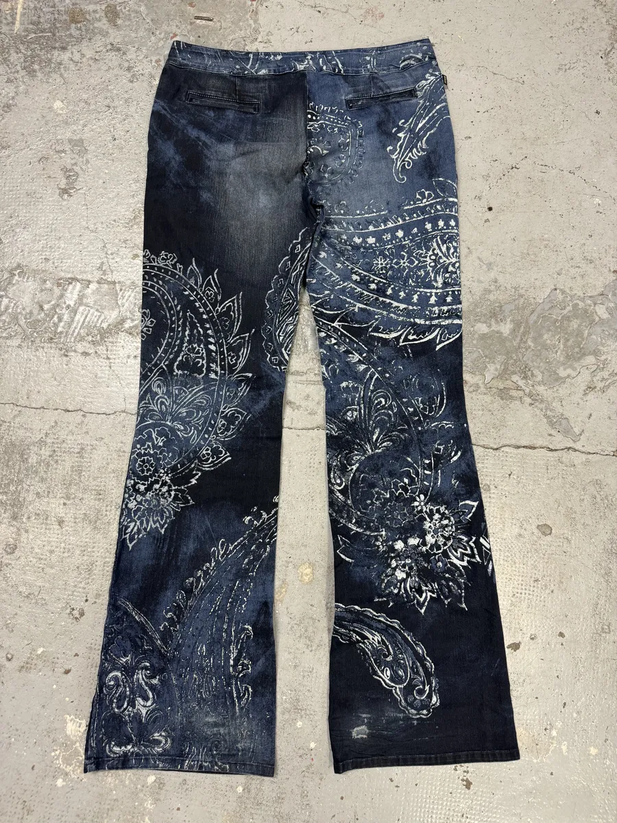 AW2003 Cavalli Blue Ocean Presley Pants - Image 2