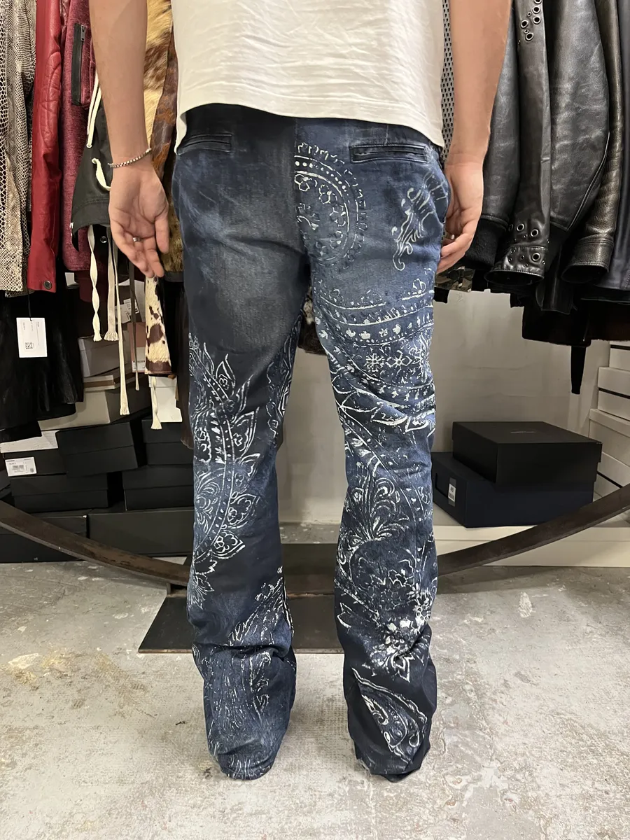 AW2003 Cavalli Blue Ocean Presley Pants - Image 4
