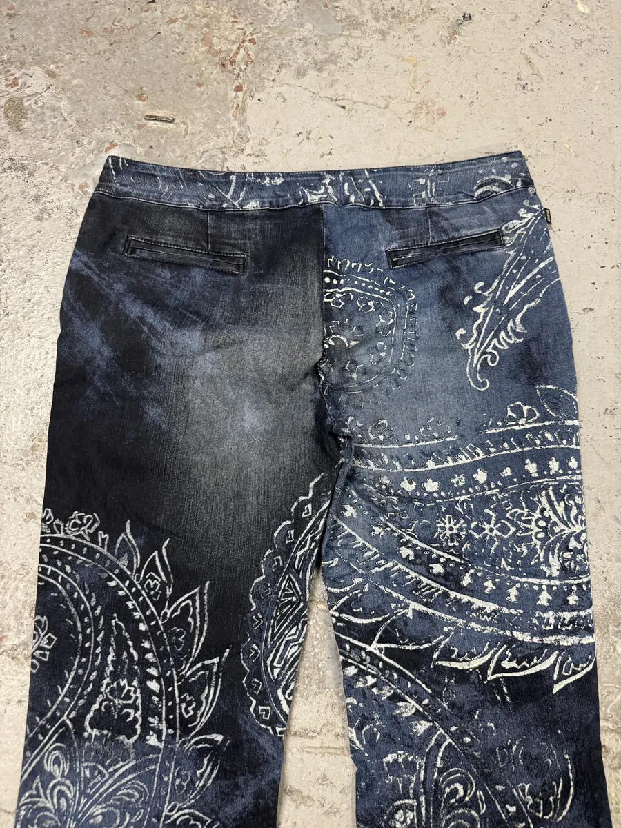 AW2003 Cavalli Blue Ocean Presley Pants - Image 6