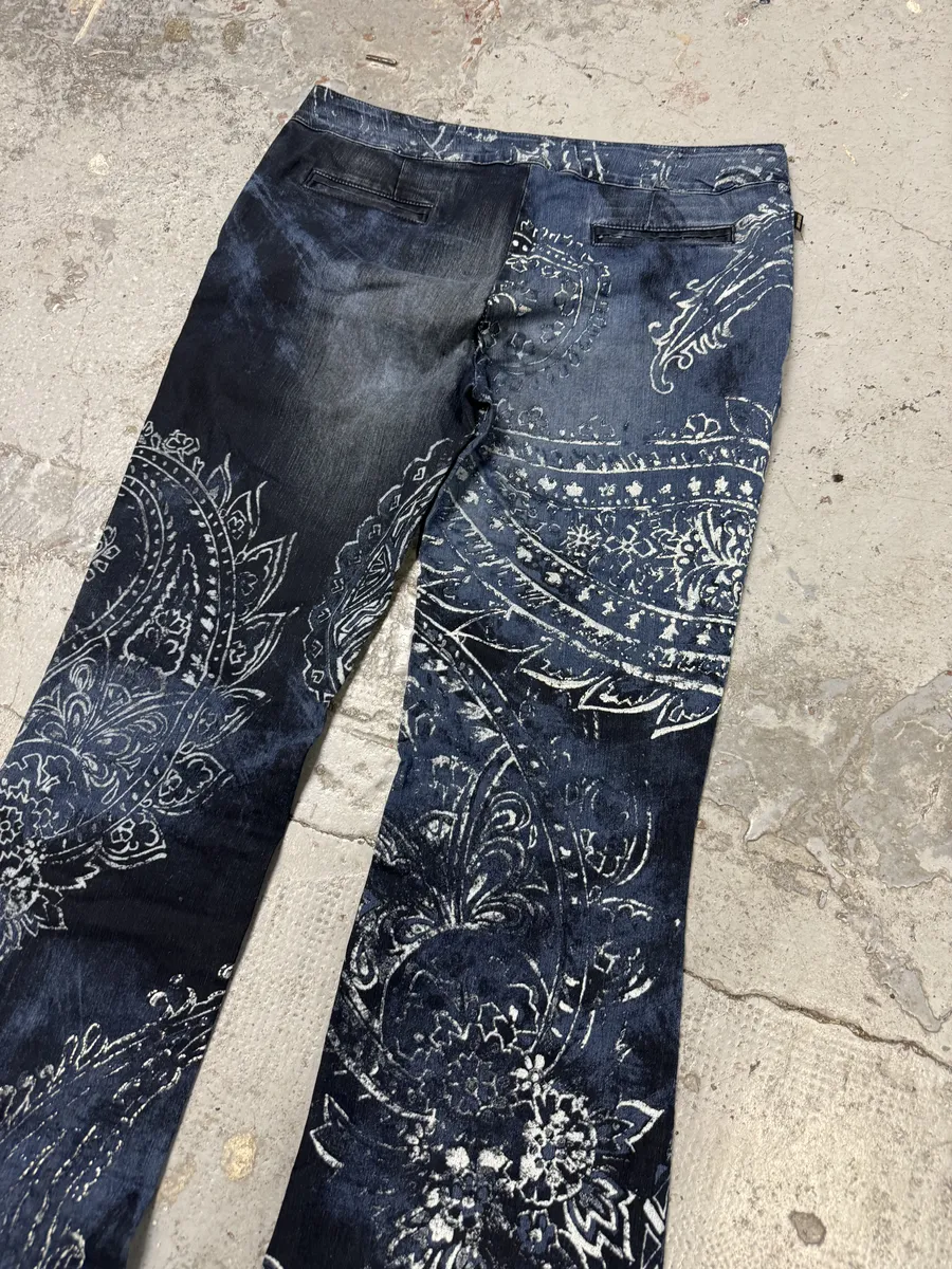 AW2003 Cavalli Blue Ocean Presley Pants - Image 7
