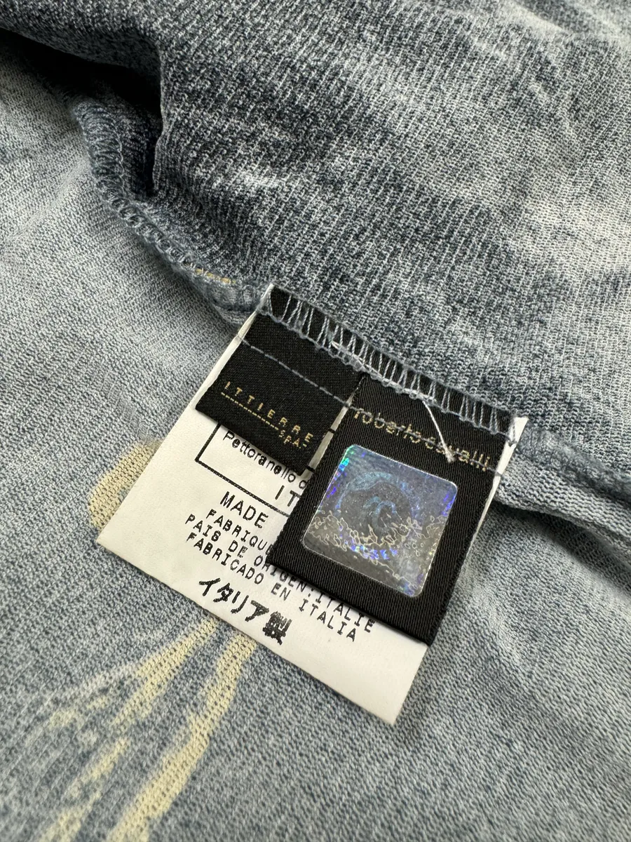 AW2003 Cavalli Blue Presley Asian World Shirt - Image 8