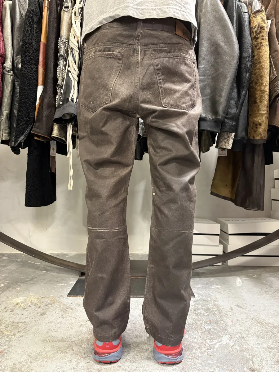 AW2003 Cavalli Brown Eroded Pants - Image 3