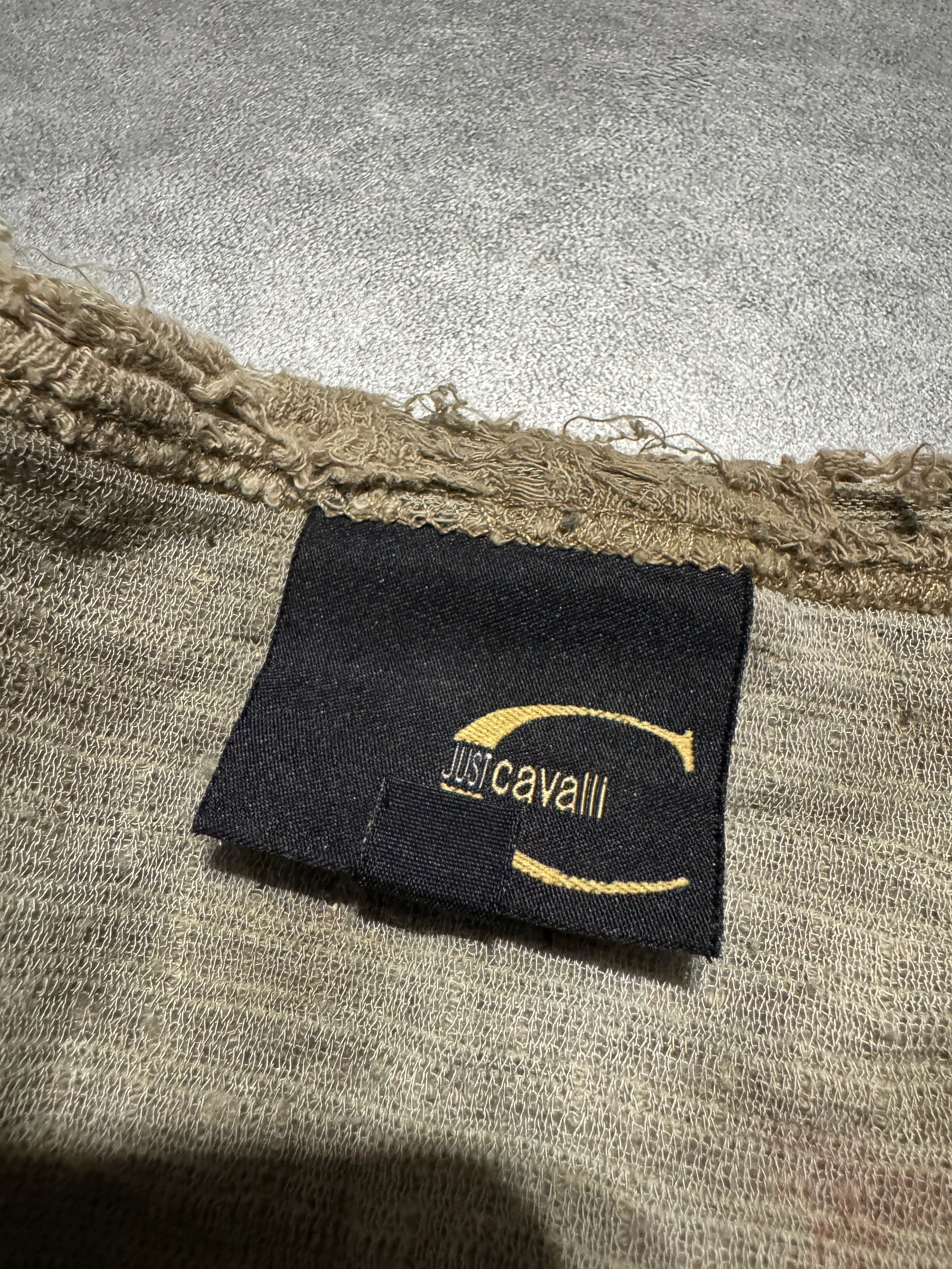 AW2003 Cavalli Destroyed Faded Stained Longsleeves - Image 6