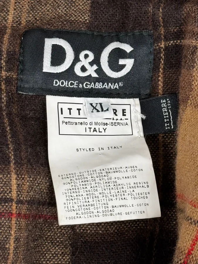 AW2003 Dolce & Gabbana Arm Zips Bomber Jacket - Image 13