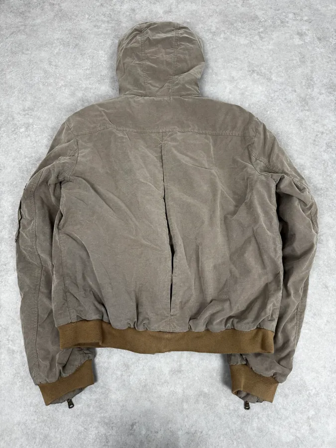 AW2003 Dolce & Gabbana Arm Zips Bomber Jacket - Image 4