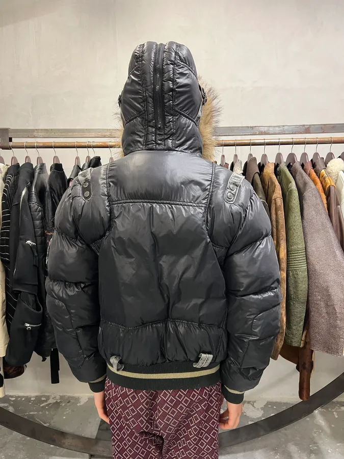 AW2003 Dolce & Gabbana Astro Puffer Bomber Jacket - Image 5
