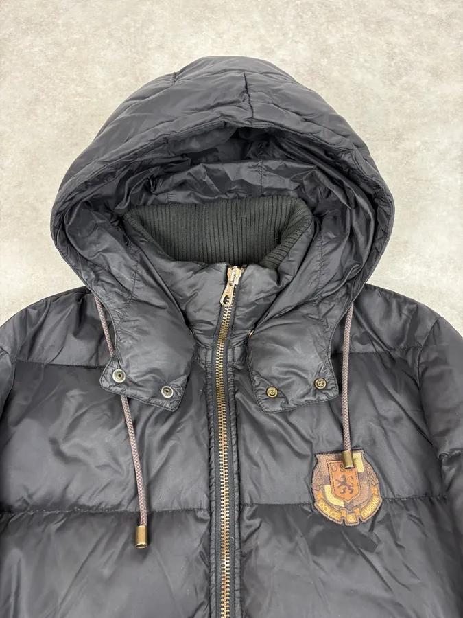 AW2003 Dolce & Gabbana Black Puffer Jacket - Image 6