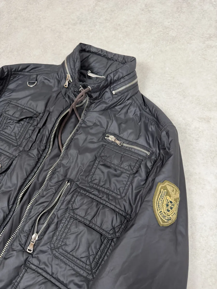 AW2003 Dolce & Gabbana Black Puffer Jacket - Image 10
