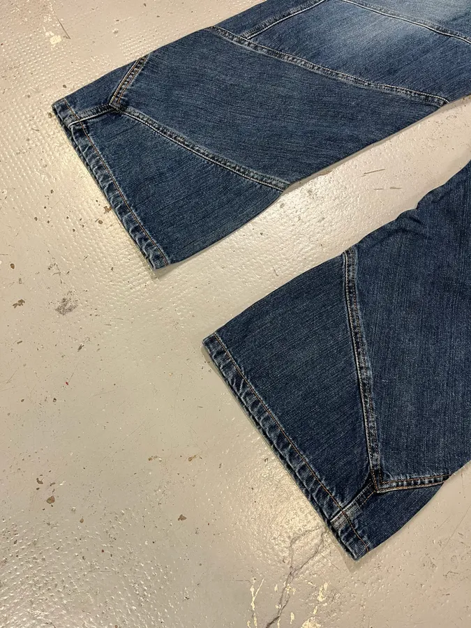 AW2003 Dolce & Gabbana Blue Tornado Denim Jeans - Image 8