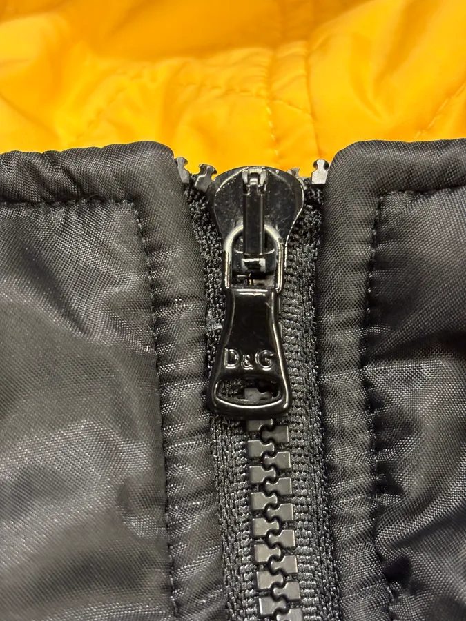 AW2003 Dolce & Gabbana Bondage Cargo Black Hooded Jacket - Image 9