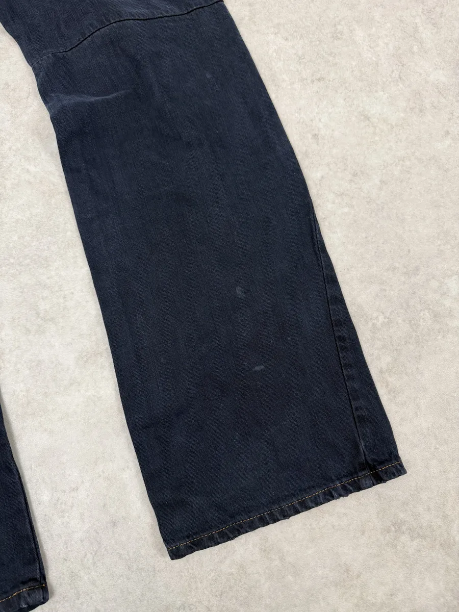 AW2003 Dolce & Gabbana Cargo Navy Jeans - Image 8
