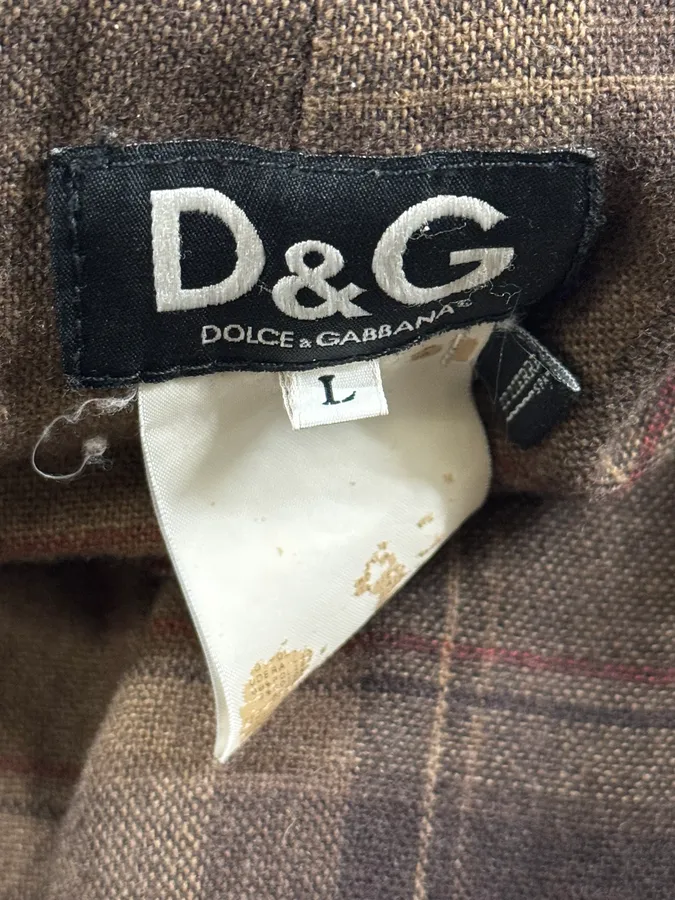 AW2003 Dolce & Gabbana Khaki Military Cargo Removable Jacket - Image 15