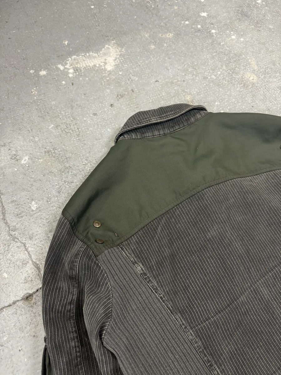 AW2003 Dolce & Gabbana Military Cargo Utility Olive Bomber Jacket - Image 8