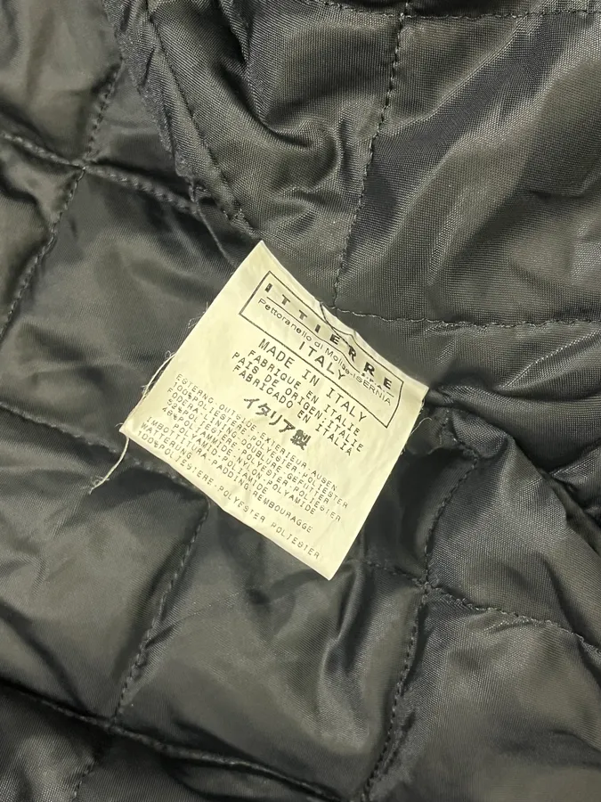 AW2003 Dolce & Gabbana Nylon Quilted Orange Puffer Jacket - Image 12