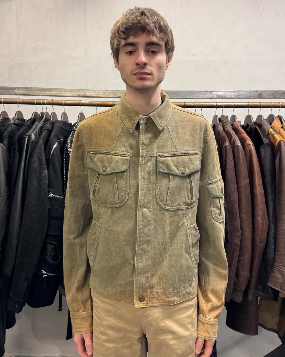 AW2003 Dolce & Gabbana Red Label Urban Faded Jacket - Image 2
