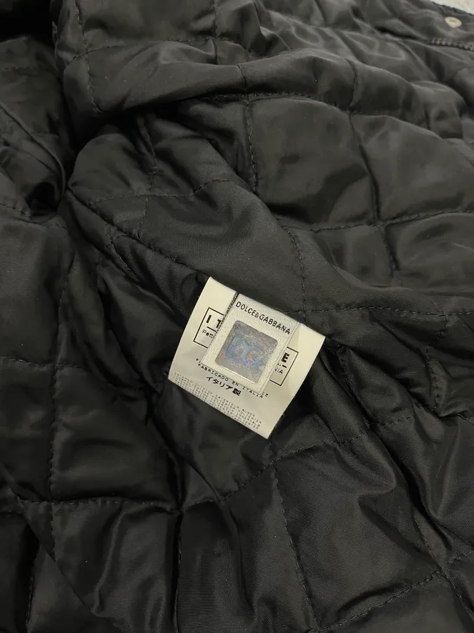 AW2003 Dolce & Gabbana Spatial Tactical Orange Puffer Jacket - Image 14