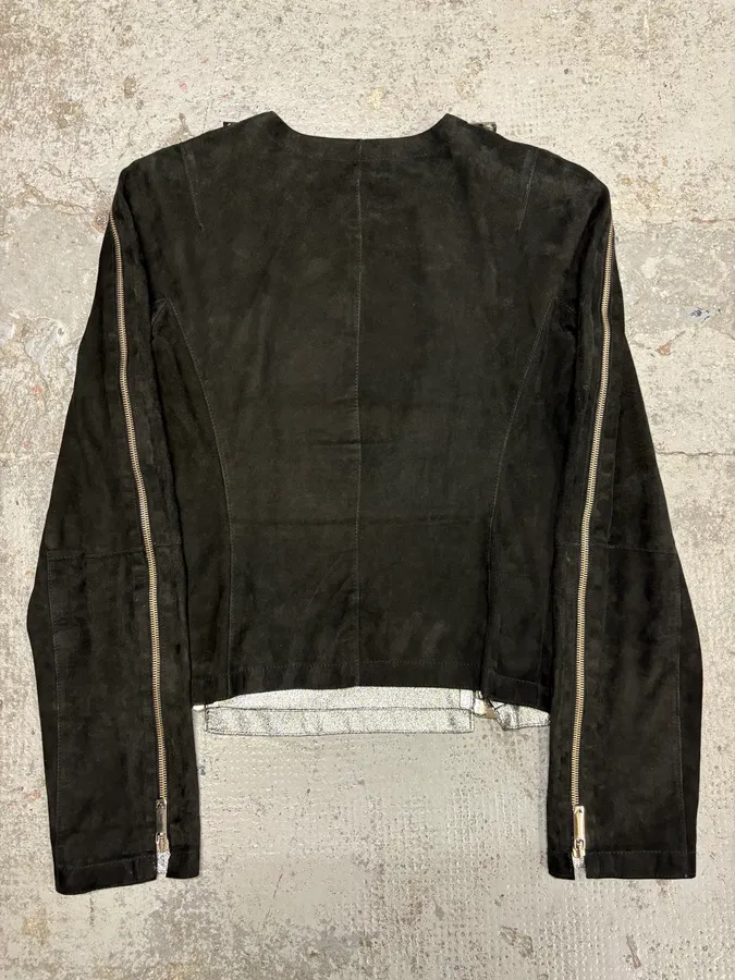 AW2003 Emporio Armani Black Multi Full Zips Jacket - Image 2
