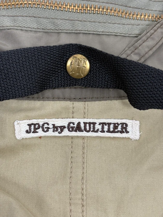AW2003 Jean Paul Gaultier Beige Utility Military Skirt - Image 10