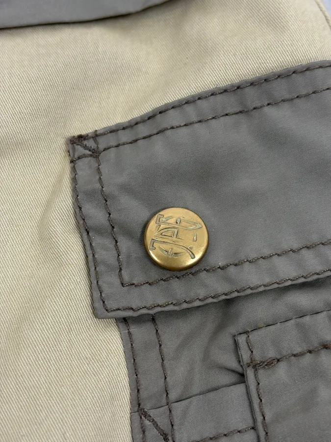 AW2003 Jean Paul Gaultier Beige Utility Military Skirt - Image 8