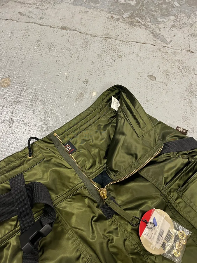 AW2003 Jean Paul Gaultier Bondage Khaki Military Skirt - Image 11