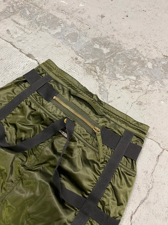 AW2003 Jean Paul Gaultier Bondage Khaki Military Skirt - Image 9