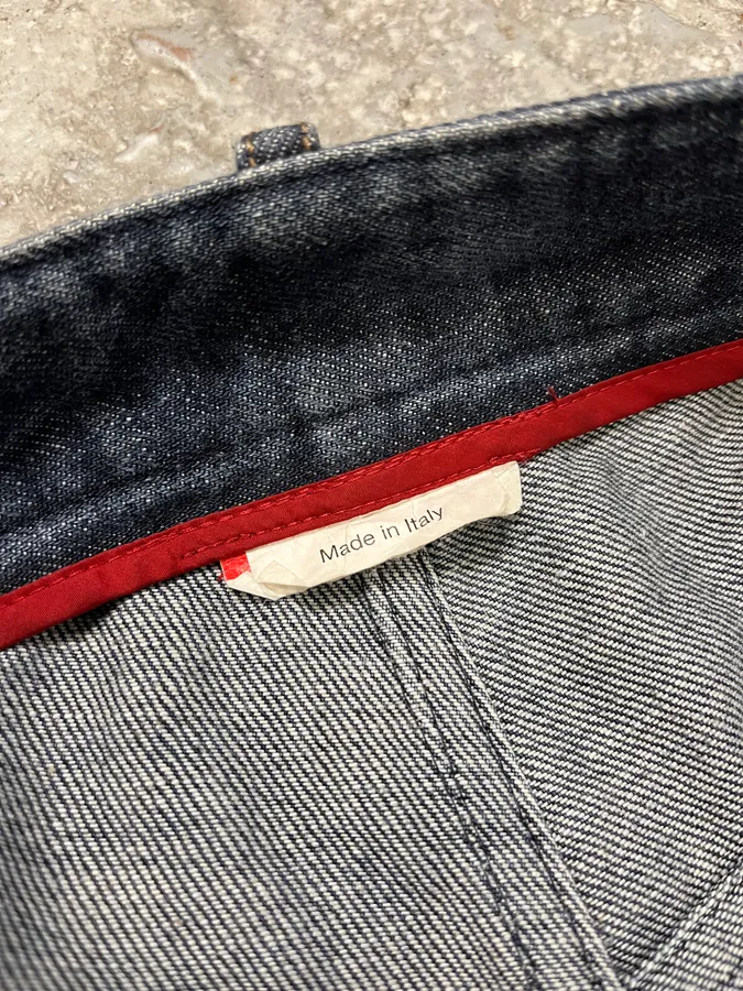 AW2003 Prada Challenge Blue Denim Jeans - Image 11