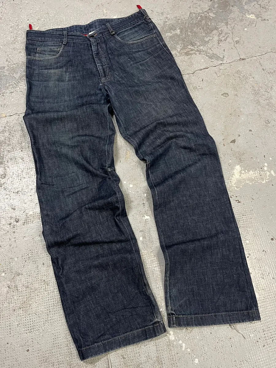 AW2003 Prada Challenge Blue Denim Jeans - Image 4