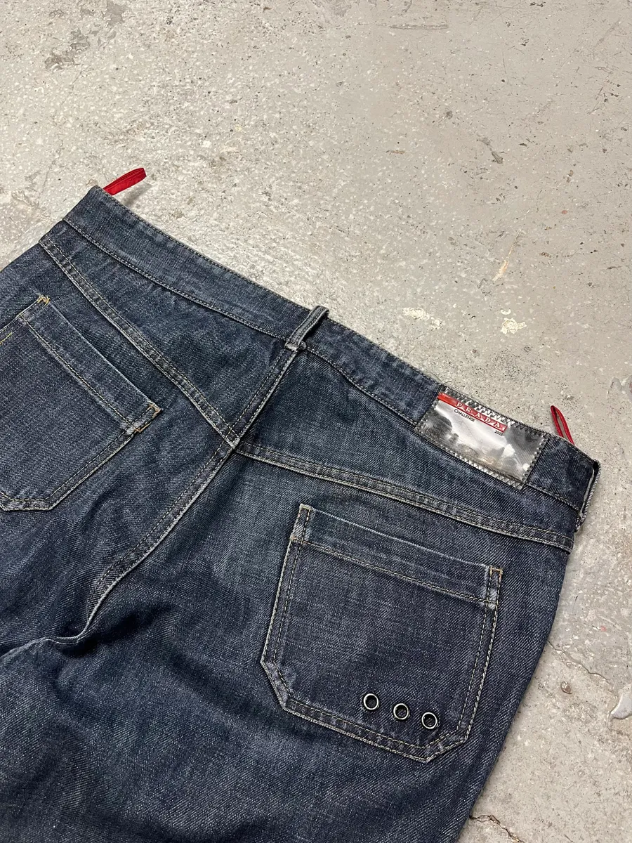 AW2003 Prada Challenge Blue Denim Jeans - Image 9