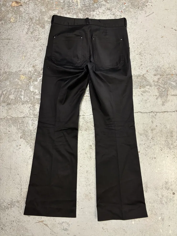 AW2003 Yves Saint Laurent Black Classy Chinos Pants - Image 7