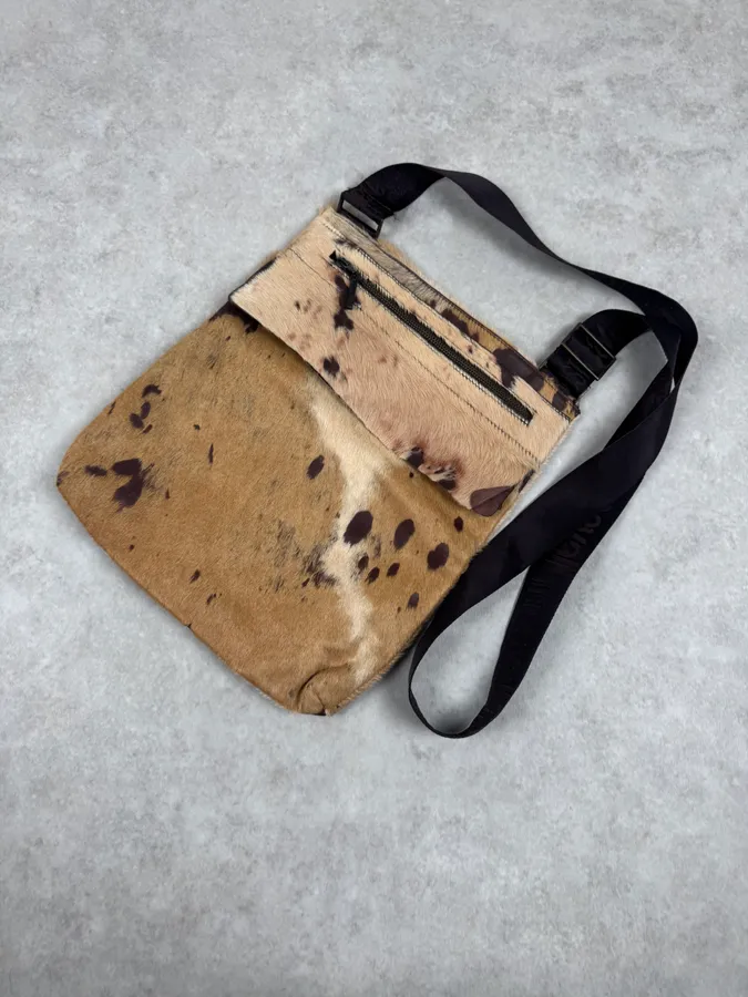 AW2004 Cavalli Pony Hair Leather Shoulder Bag - Image 7