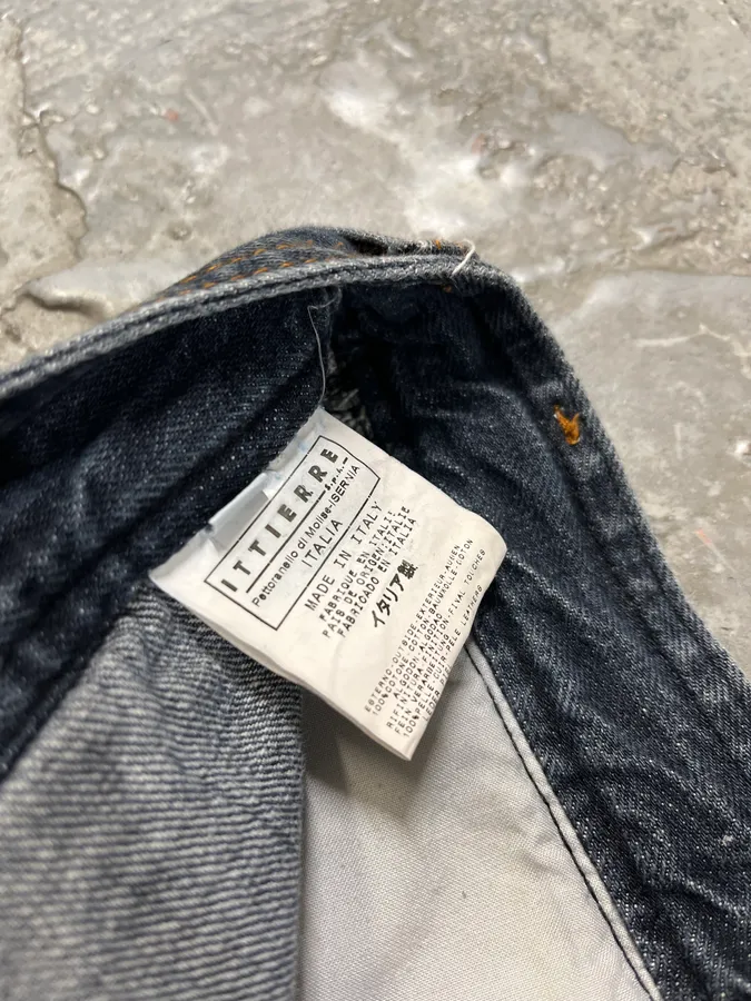 AW2004 Dolce & Gabbana Blue Denim Biker Jeans - Image 15