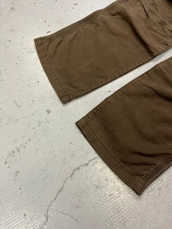 AW2004 Dolce & Gabbana Double Pocket Military Brown Pants - Image 7