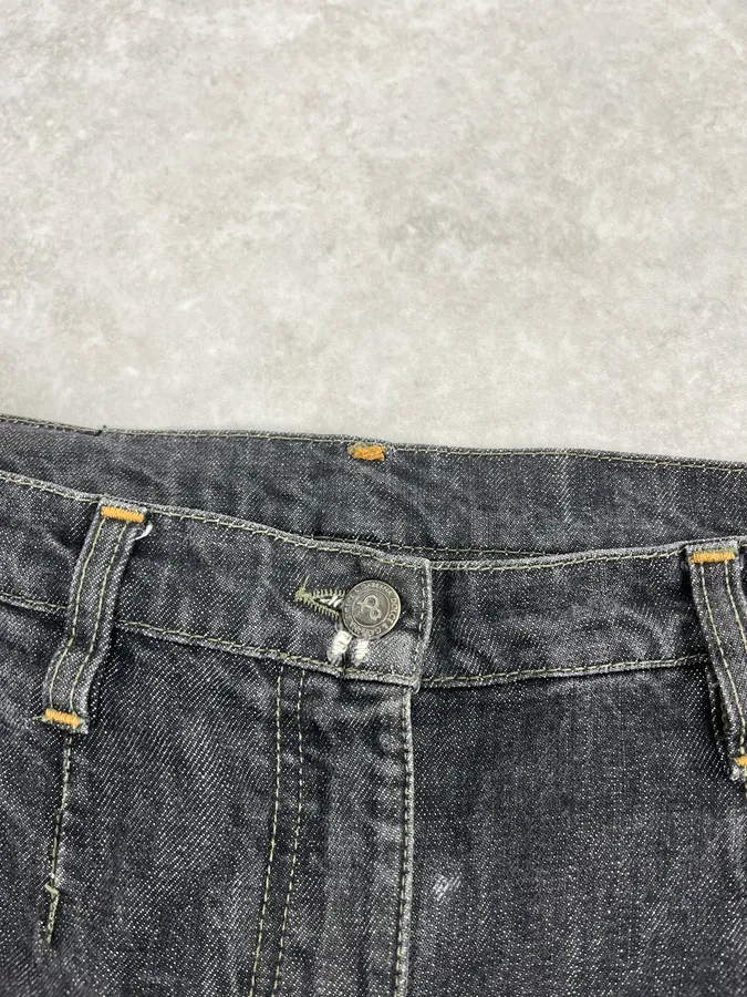 AW2004 Dolce & Gabbana Grey Cargo Denim Jeans - Image 9