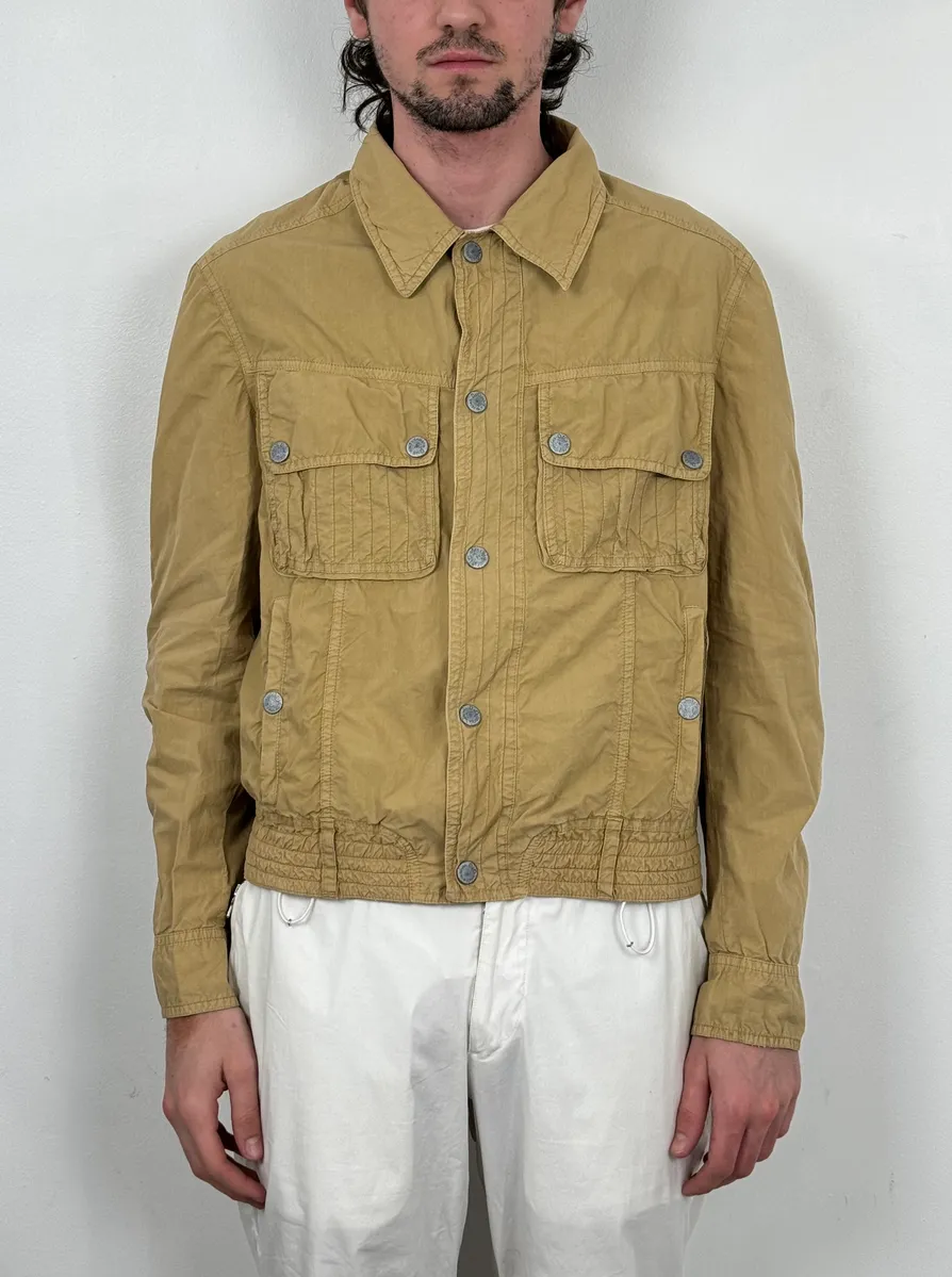AW2004 Dolce & Gabbana Light Beige Military Utility Jacket - Image 2