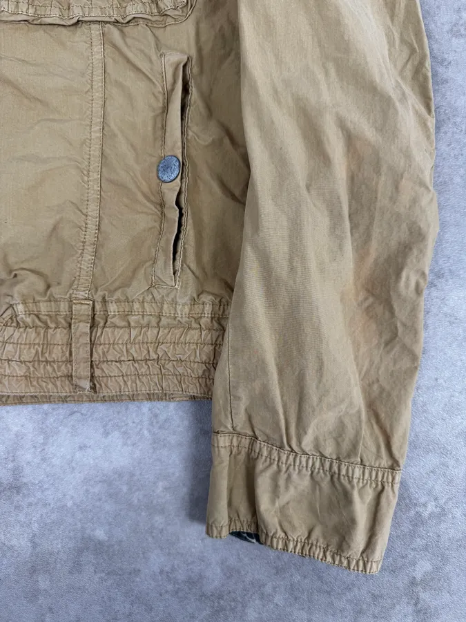 AW2004 Dolce & Gabbana Light Beige Military Utility Jacket - Image 8