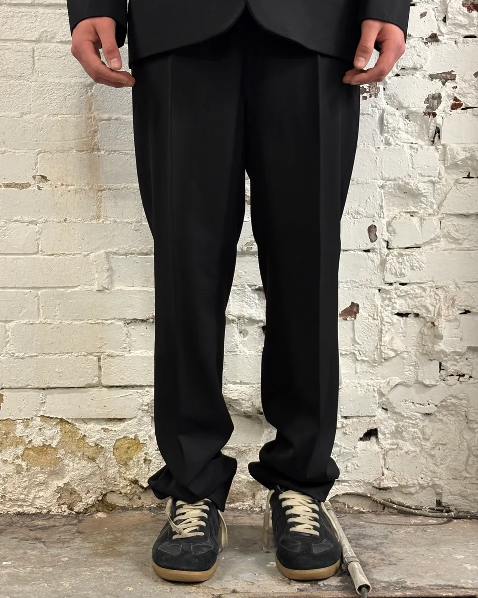 AW2004 Givenchy Black Classy Tailored Pants - Image 2