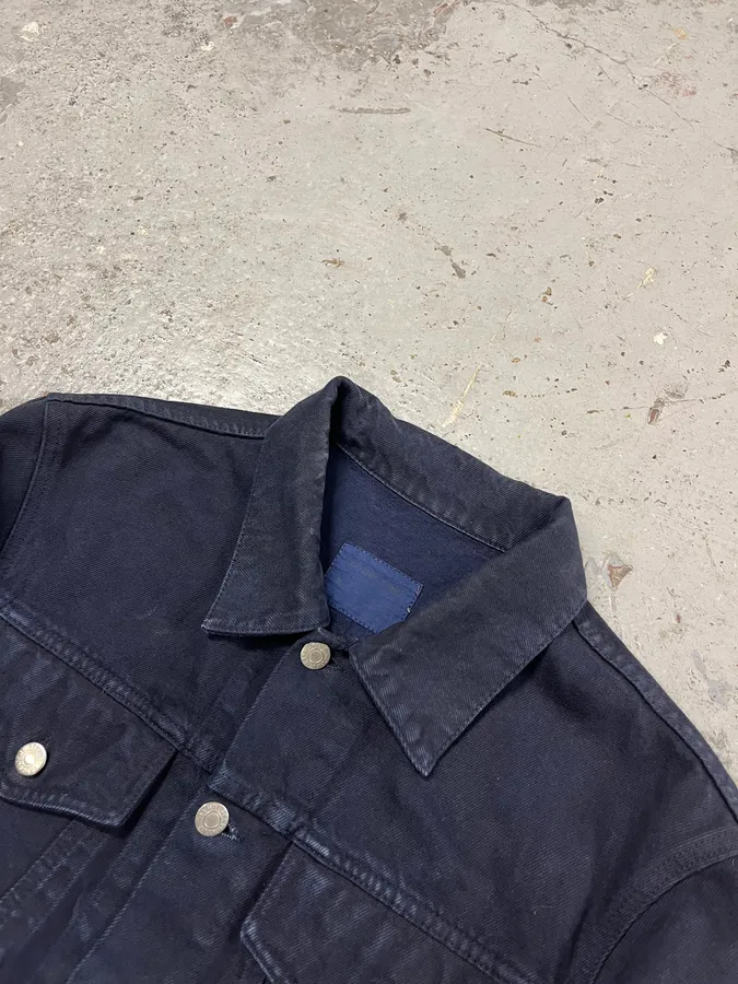 AW2004 Helmut Lang Black Light Trucker Jacket - Image 5