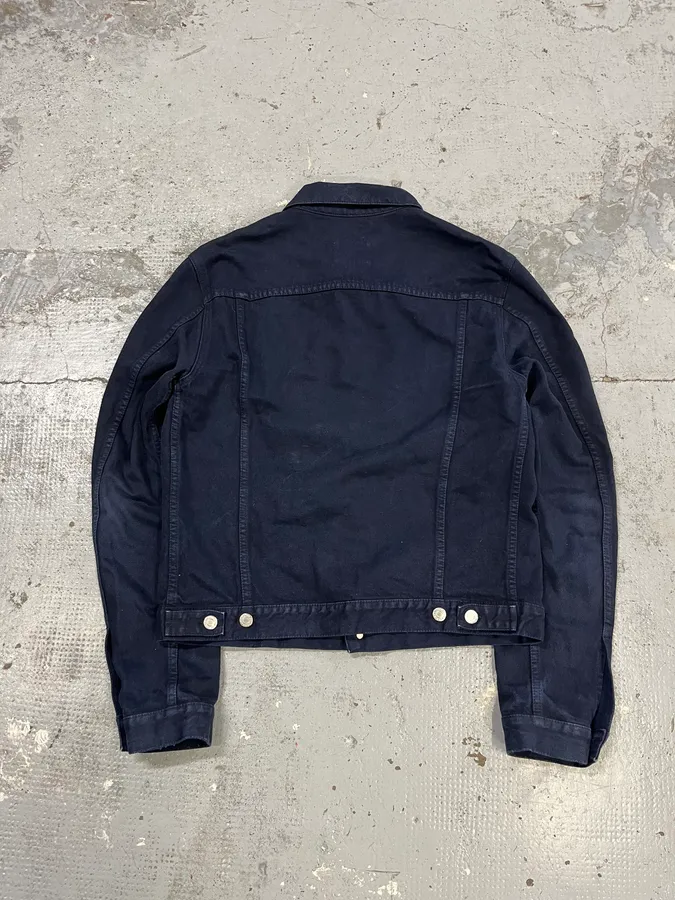 AW2004 Helmut Lang Black Light Trucker Jacket - Image 8