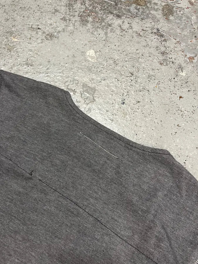 AW2004 Maison Martin Margiela Grey Zip-up Sweater - Image 7