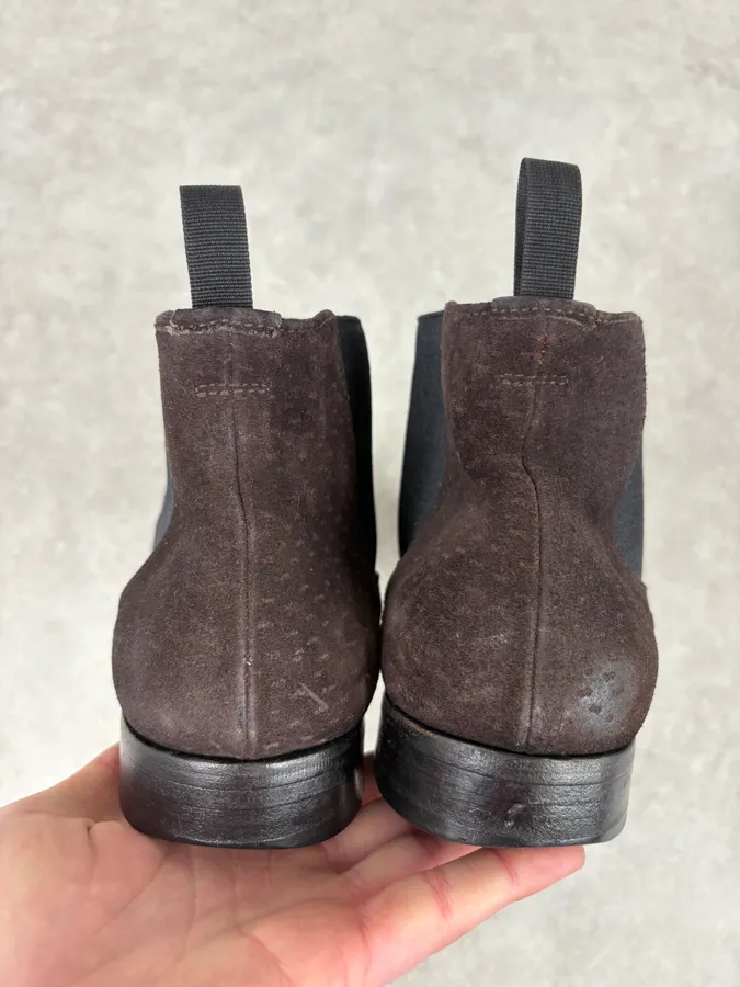 AW2004 Prada Brown Classy Leather Boots - Image 7