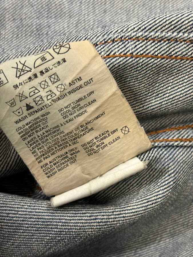 AW2004 Prada Light Blue Denim Cargo Pocket Jacket - Image 12