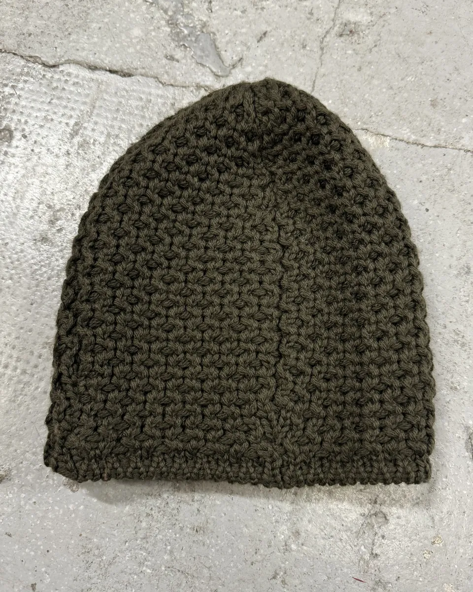 AW2004 Prada Olive Wool Hat