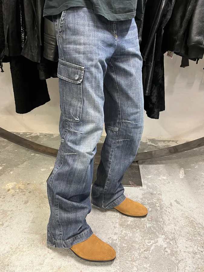 AW2005 Armani Cargo Denim Jeans