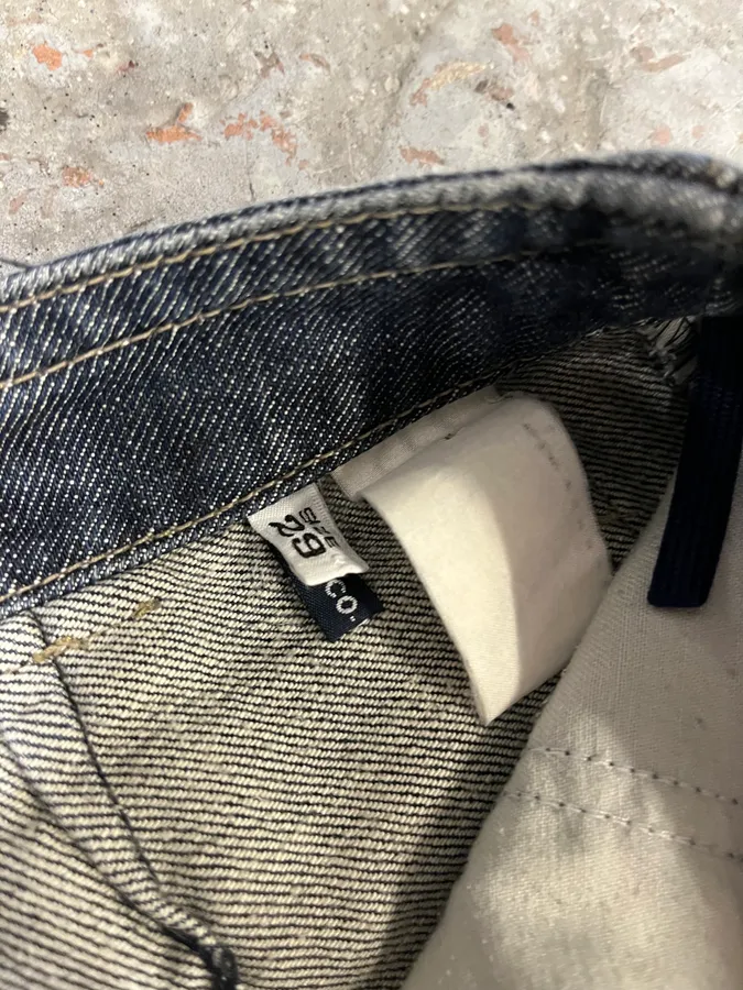 AW2005 Armani Cargo Denim Jeans - Image 8